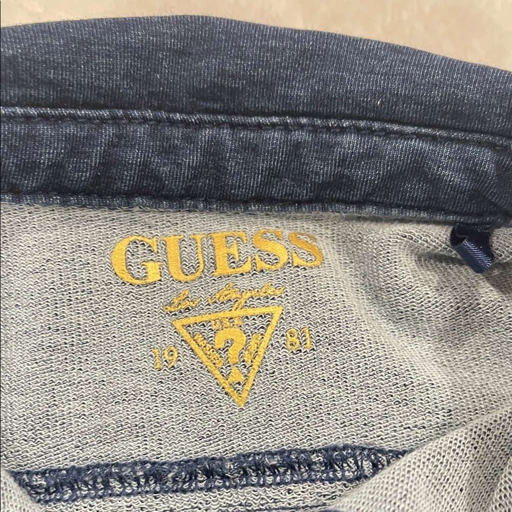 GUESS Kids Dark Blue Denim Dress 5T - Picture 3 of 7